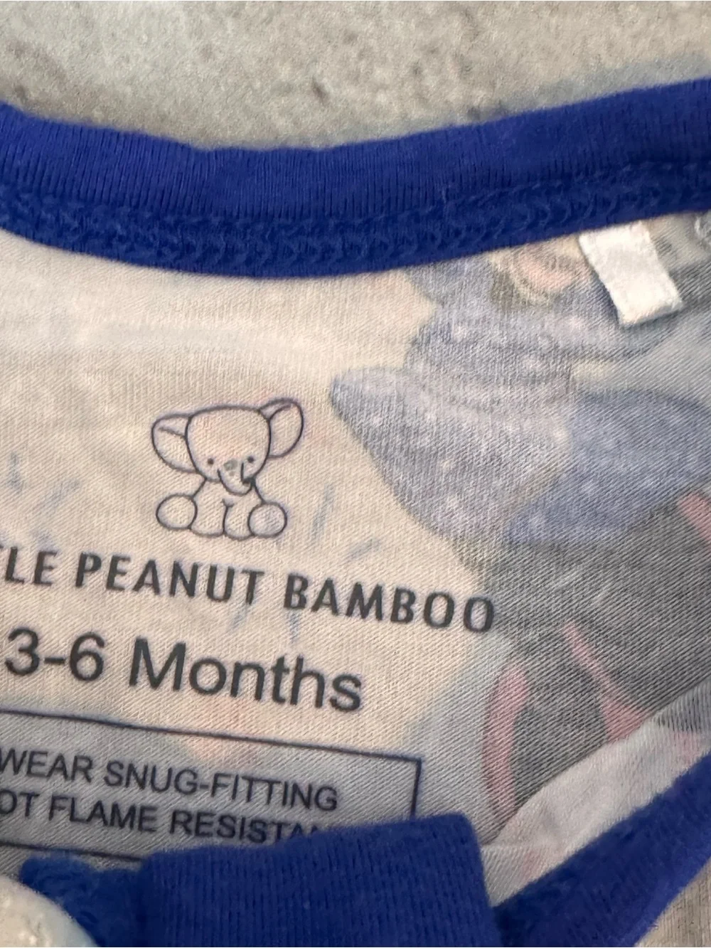 Little Peanut Bamboo Patriotic Mickey and Minnie Bamboo Shortie Romper